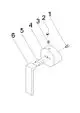 DORNBRACHT xSTAM Griff ERSATZTEILE 90207805500 Chrom, 90207805500-00 Galeriebild 2